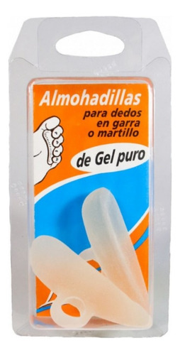 Almohadilla Para Dedos En Garra O Martillo X 2 Gel Polimero