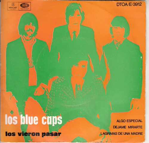 1970 Beat Paraguay Ep Vinilo Los Blue Caps Argentina P/s