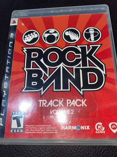 Videojuego Rock Band Track Pack Volumen 2 Para Ps3