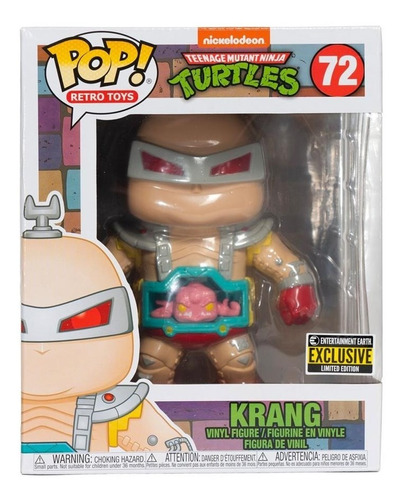 Funko Pop! Teenage Mutant Ninja Turtles - Krang 6 PuLG #72