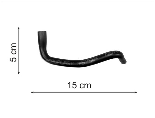 Manguera Vw Bora Golf Audi A3 1.8 Descarga De Gases 5759