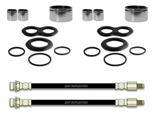 Kit , Rep Caliper, 2 Flexibles Para Chevy 230 - 250