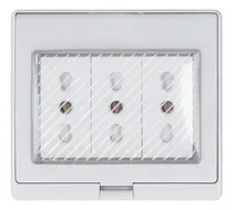 Comprar Tomacorriente Triple Ip55 - Resistente Ideal Para Exteriores