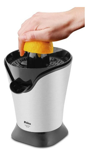 Espremedor De Frutas Pef750p 70w Automático Philco Cor Branc Prata E Preto