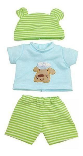 4 Roupa Da Boneca Bebê Playtime Outfits Pijama Style6