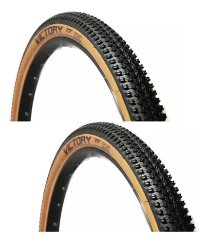 Kit 2 Cubiertas Bicicleta Chaoyang Victory 29 X 2.0 Bicolor