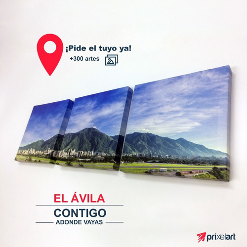 Imagen 4 de 8 de Desde $20 - Cuadro Decorativo De Venezuela - Canvas O Vinil