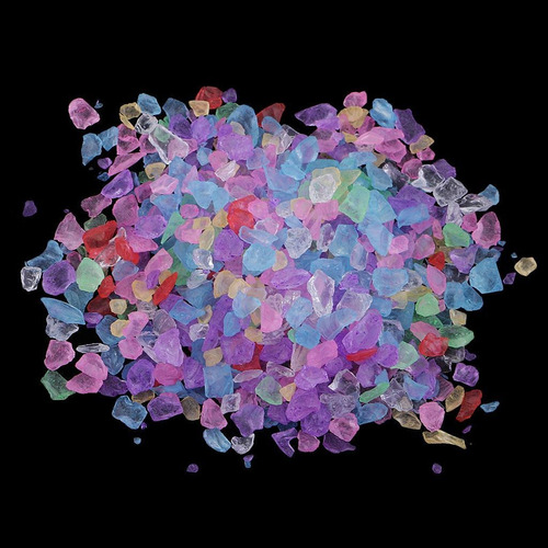 2x20g De Arena De Cristal Decorativa Coloreada Diy Joyería