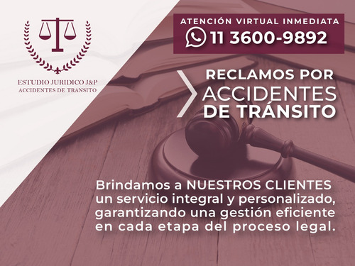Estudio Juridico . Esp En Accidentes De Transito