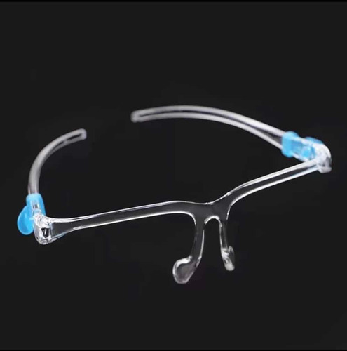 Imagen 5 de 12 de Protector Facial Careta Montura Lentes Anti Niebla Y Spray