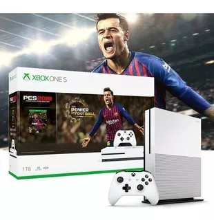 Microsoft Xbox One S 1tb Standard Color Blanco + 2 Joystick