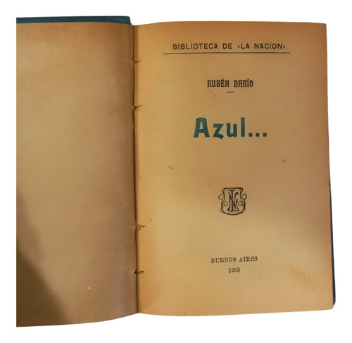 Azul... - Rubén Darío