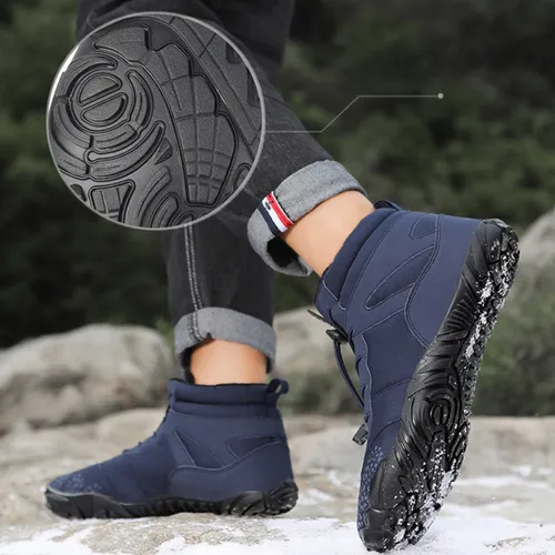 2024 Nuevos Zapatos Descalzos, Botas De Algodón Unisex.
