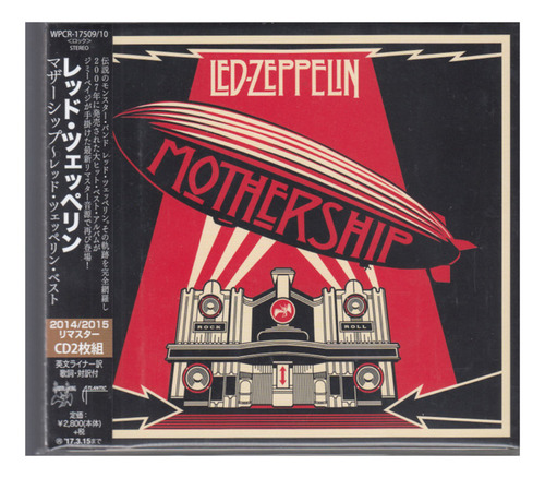 Led Zeppelin  Mothership Cd Edición Japonesa