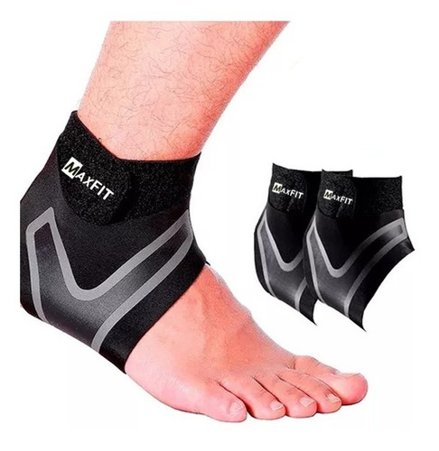 Tobillera Slim 2 Pzas Soporte Deporte Lesion Maxfit Hh002