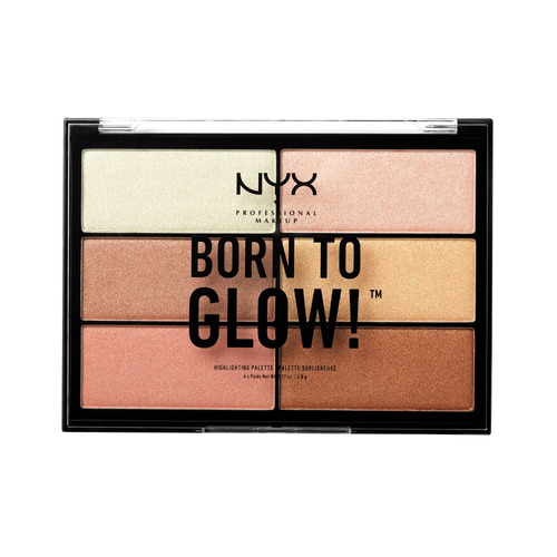 Paleta Born To Glow Highlighting Palette Nyx