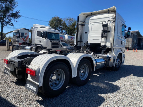 Imagem 3 de 19 de Scania R440 Streamline 2017 6x2 Branca Scania 440 6x2 Volvo