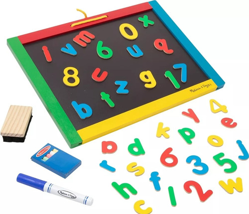 Pizarron Magnético Para Gis Y Marcador Borrable Melissa&doug