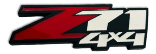 Emblema Izquierdo Z71 4x4 Chevrolet Cheyenne Silverado