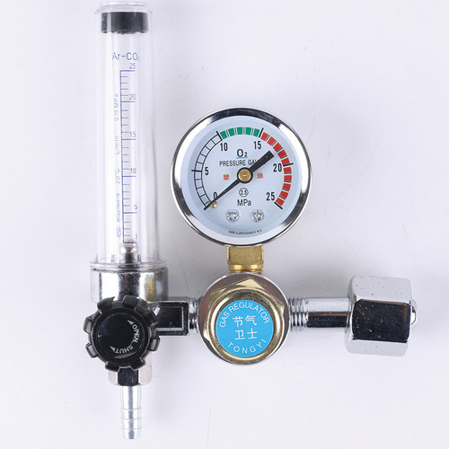 A Regulador De Argón 0-25mpa Co2 Mig Tig Gas Caudalímetro