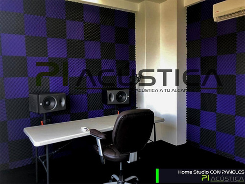 Superkit 100 Piezas Espuma Acústica Colores