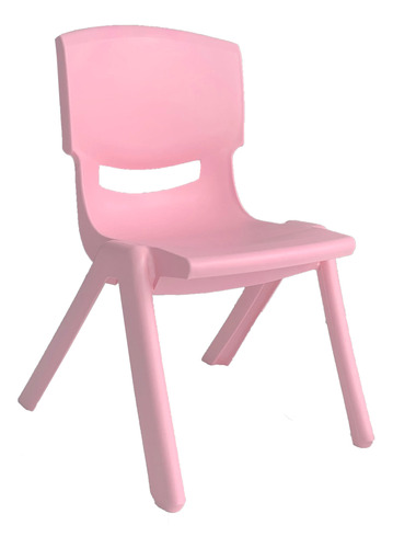 Silla Infantil Resistente Plástico Colores Pastel Apilable