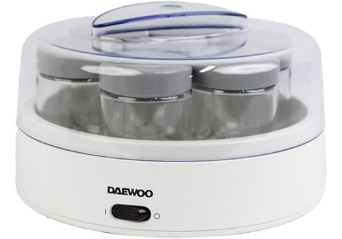 Yogurtera Daewoo Dym-650 7 Vasos De Vidrio De 160ml