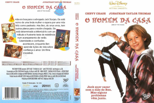 Dvd Lacrado Disney O Homem Da Casa Chevy Chase Jonathan Thom