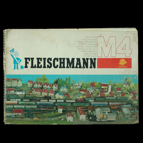 Catálogo De Modelismo Ferroviário Da Marca Alemã Fleischmann