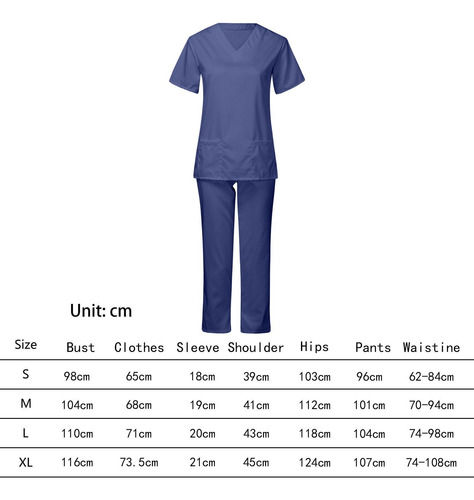 Conjunto De Uniforme Médico Para Mujer, Pantalones