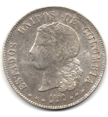 20 Centavos 1884 Medellín