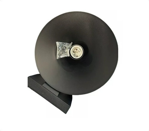 Aplique Pared Muro Lámpara Con Pantalla Porta Ampolleta E27 Ip44 220v Demasled