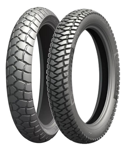 Par Pneus Michelin Anakee 100/90-19 +130/80-17 Transalp