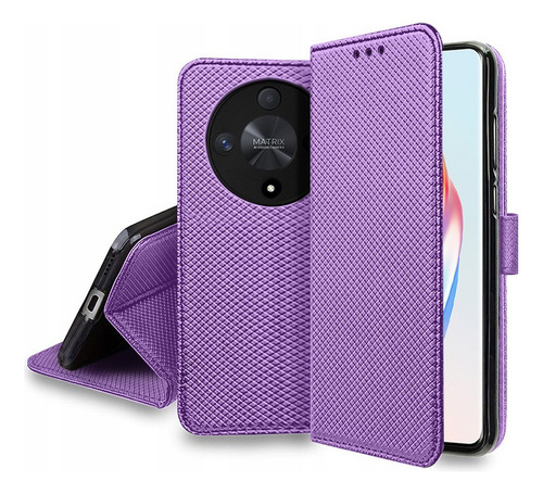 Funda Para Honor Magic6 Lite, 5 G, Tipo Cartera, Con Función
