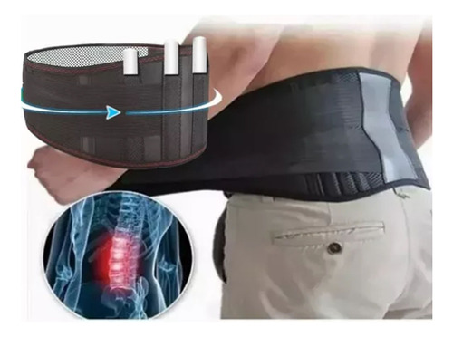 Faja Lumbar Alivia Dolor De Espalda(con Placa De Acero)