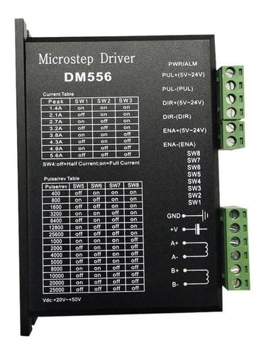 Driver Dm556 De 300khz Cnc Router Plasma Laser Nema 23 Y 24