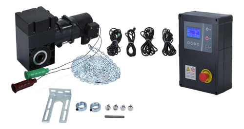 Kit Operador P/ Portón Industrial Io700dc 350k 220vac Ads Frecuencia 60 Hz