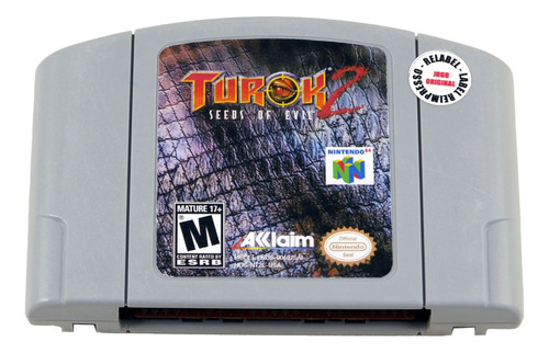 Turok 2 Seeds Of Evil Original Nintendo 64 N64
