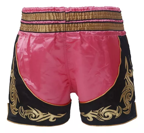 Muay Thai - Pantalones cortos de boxeo para hombres y mujeres de alto grado  para artes marciales, entrenamiento de gimnasio, pantalones cortos de