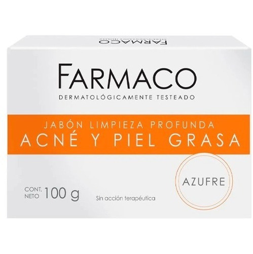 Farmaco Azufre Jabón Promo X 3 Unidades. Palermo