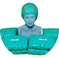 Comprar Cofia Plisada Desechable 100 Piezas Color Verde