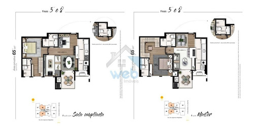 Evolve - Apartamentos De Alto Padrão No Bairro Cristo Rei, Com Excelente Acabamento E Entrega Prevista Para Junho De 2021. - Ap00483 - 69307930