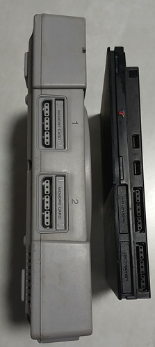 Playstation 1 E 2 Defeito Cinza (Usado)
