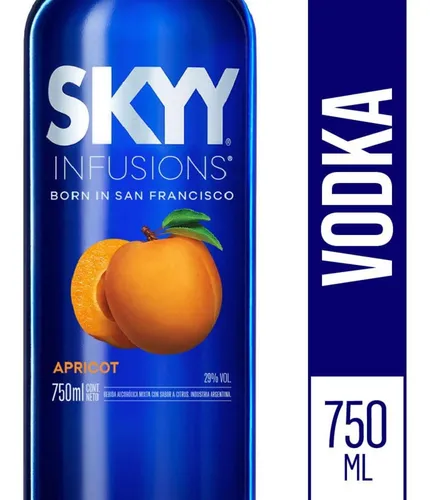 Skyy Infusions Vodka Sabor Durazno 750ml