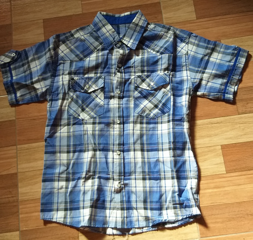 Camisa Talle 10/12 Mangas Corta