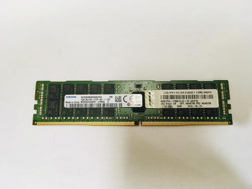 Memória16gb 2rx4 Pc4 2133p Pc4 17000r Ddr4 (Usado)