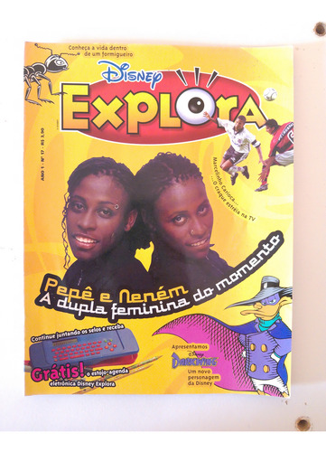 Revista Explora Com Pepê E Nenê Ed 1 Julho De 1999 (Usado)