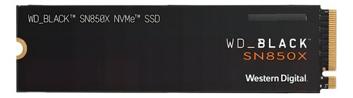 Disco sólido interno Western Digital WDS400T2X0E 4TB negro