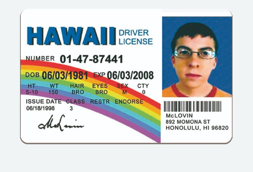 Stickers Mclovin, Personalizar Tarjeta Crédito, Débito, Sitp