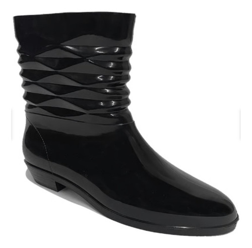 Botas Botín Dama Caucho Impermeable Pvc